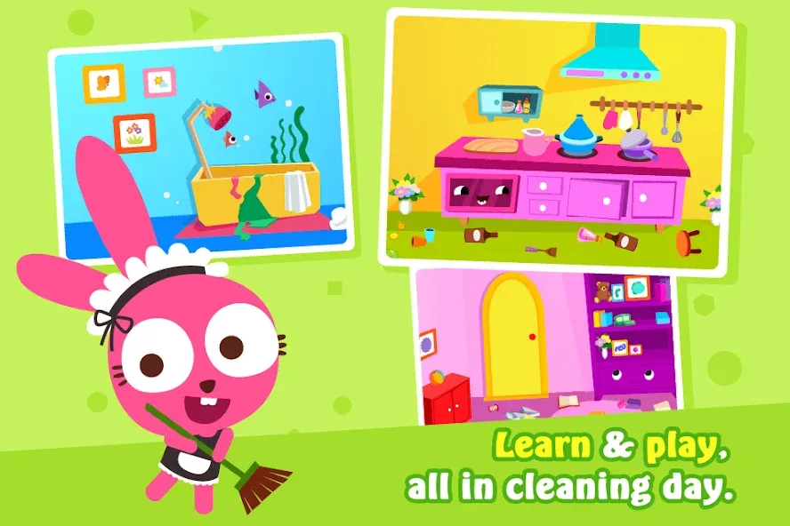 Papo World Cleaning Day screenshot 4