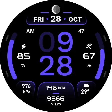 Paramount: Digital Watch Face screenshot 17