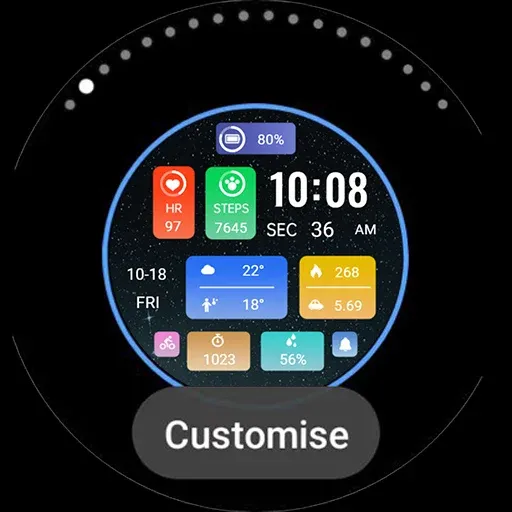Bright Night Stars ZKin Watch screenshot 38