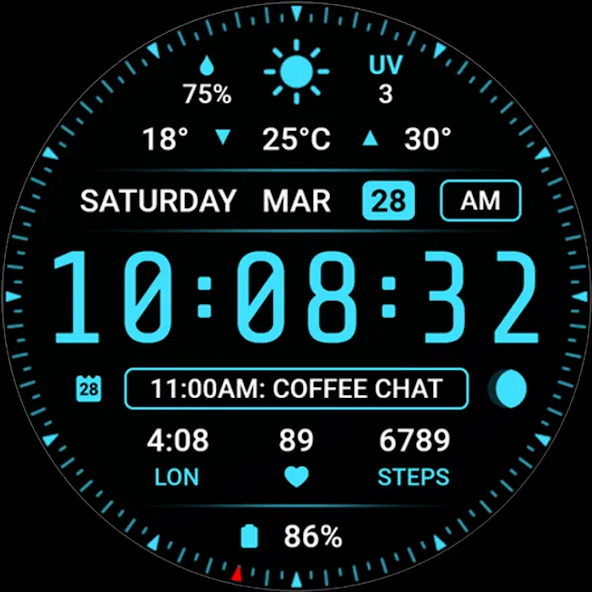 Watch face 10h08.com #146 screenshot 29