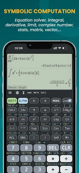 Calculatrice scientifique 300 screenshot 5
