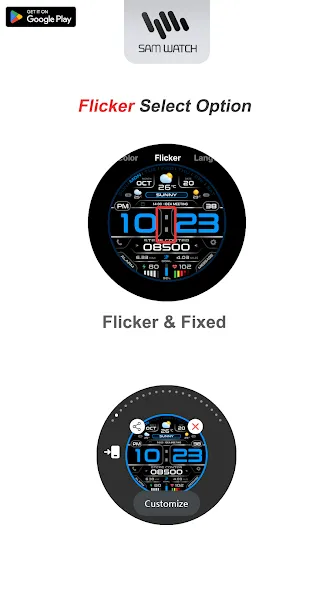 SamWatch Digital Neon 2 screenshot 5