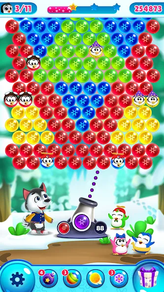 Frozen Pop - Bubble Spiele screenshot 8