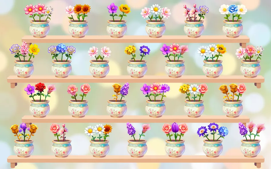 Blossom Bliss: Sort&Design screenshot 21