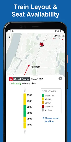 MTA TrainTime screenshot 7