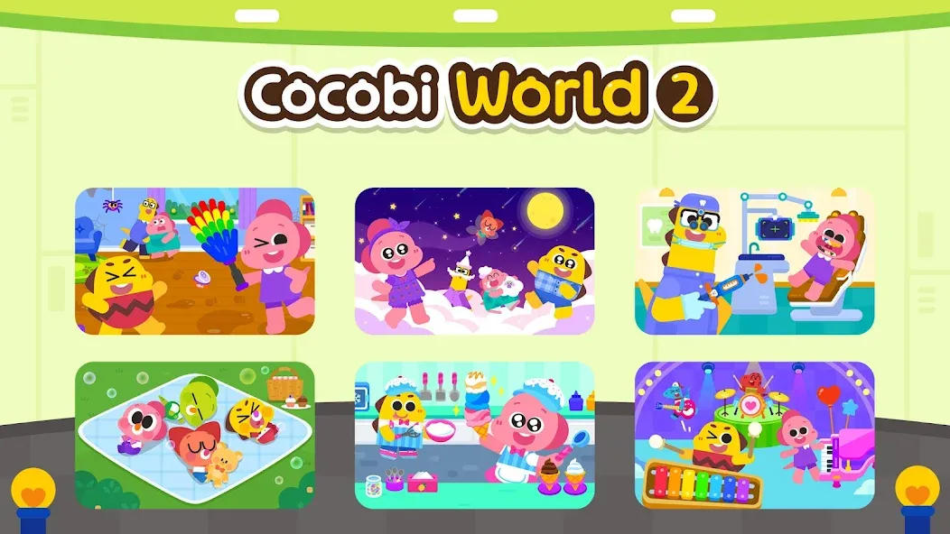 Cocobi World 2 -Kids Game Play screenshot 1