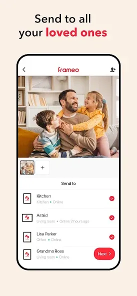 Frameo:分享到相框 screenshot 3