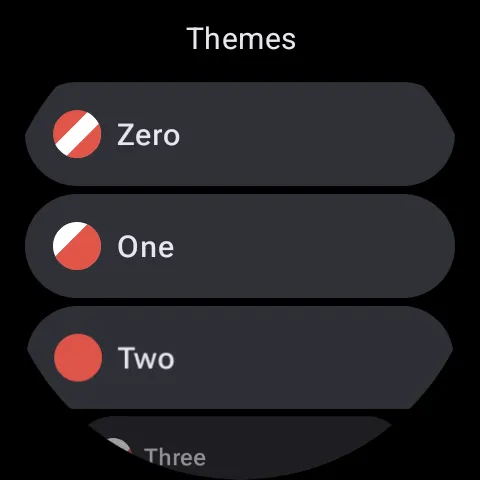 Big Orange Watch Face screenshot 7