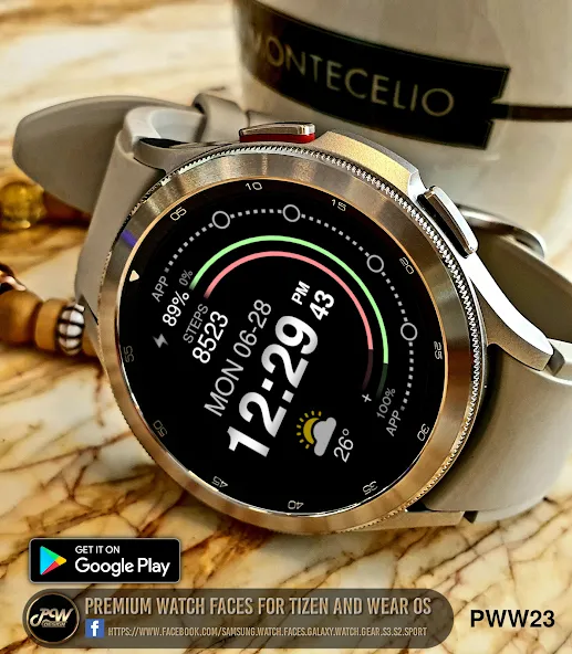 PW23 Pixel Precision Watch screenshot 1