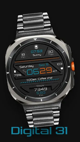 CC Digital 31 watch face screenshot 5
