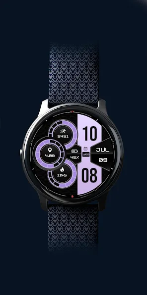Digital Lunor WS1 Watch Face screenshot 5