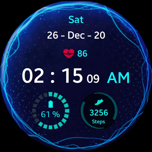 Music Pulse Watch Face screenshot 7
