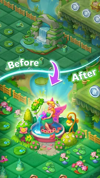 Merge HomeTown: Merge Games screenshot 2
