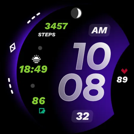 Eclipse: Digital Watch Face screenshot 29