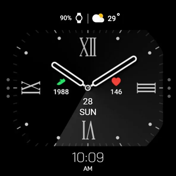 MIMIX Simple Octagon Watchface screenshot 23