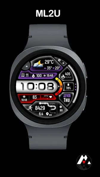 ML2U 294 Watch Face screenshot 6