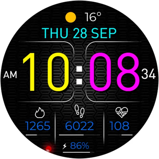 Digital DIGR URX07 Watch face screenshot 22