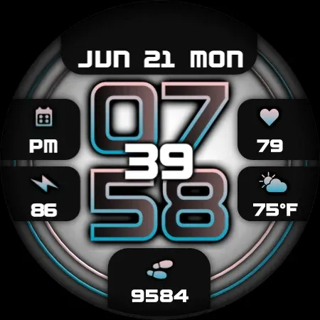 NW Ace Pro Wear OS Watch Face screenshot 14