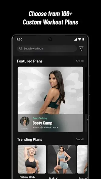 Fitplan®: Gym & Home Workouts screenshot 1