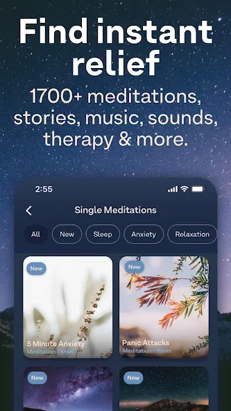 Breethe - Meditación y Sueño screenshot 4