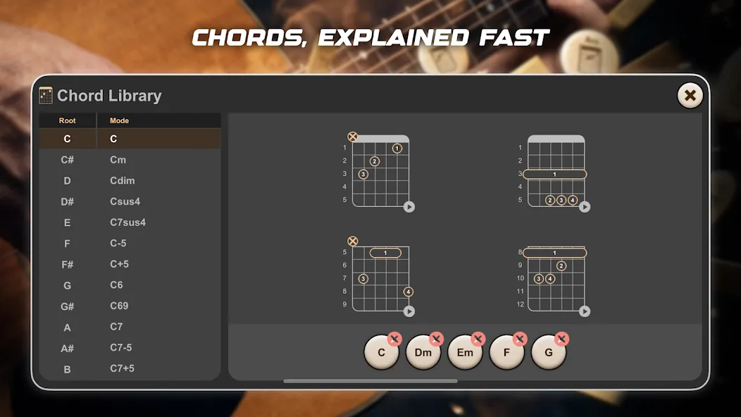 Real Guitar - Tabs and chords! screenshot 8
