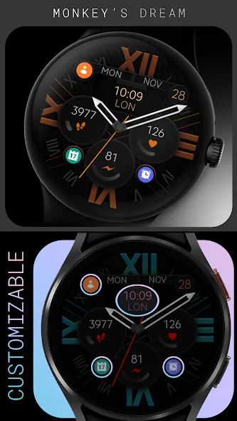 Dream 43 analog watch face screenshot 3