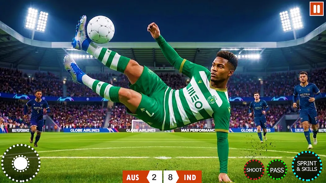 Soccer League Football Game 3D screenshot 3