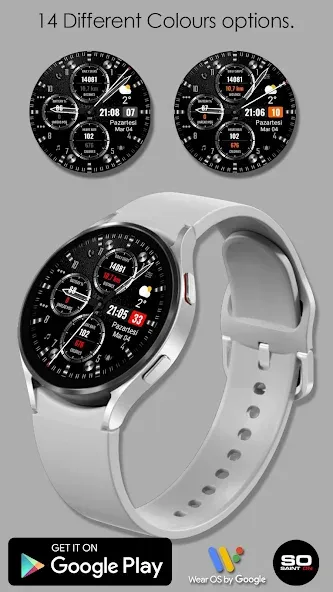 S200 Hybrid Watchface screenshot 1
