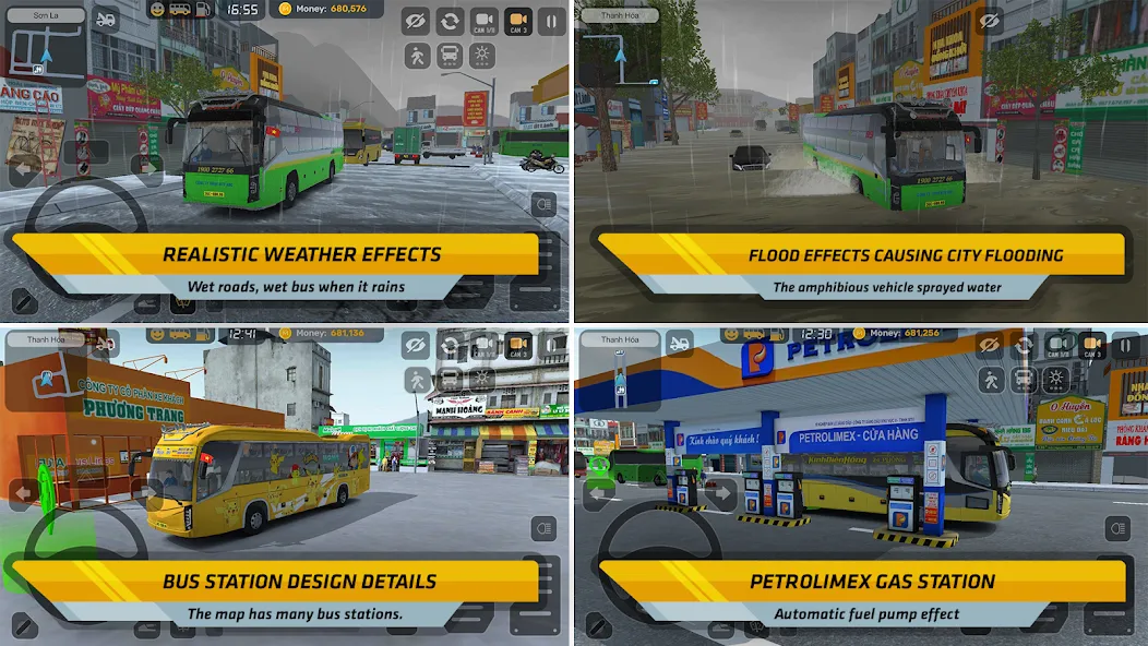Coach Bus Simulator Vietnam screenshot 8