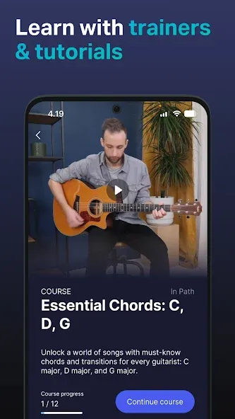 GuitarTuna: Tune & Play Guitar screenshot 5