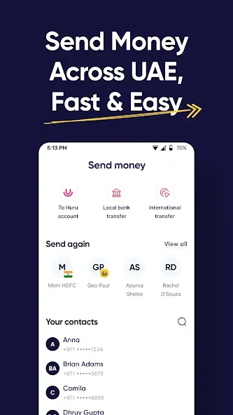 Huru: Zero Balance UAE Account screenshot 3