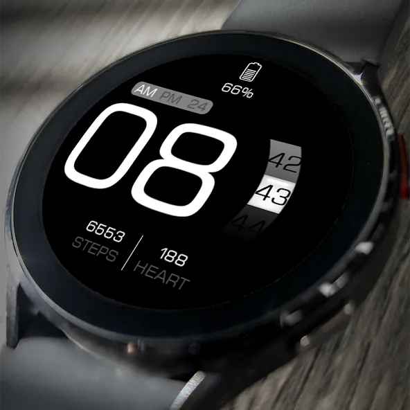 Key062 Digital Watch Face screenshot 1