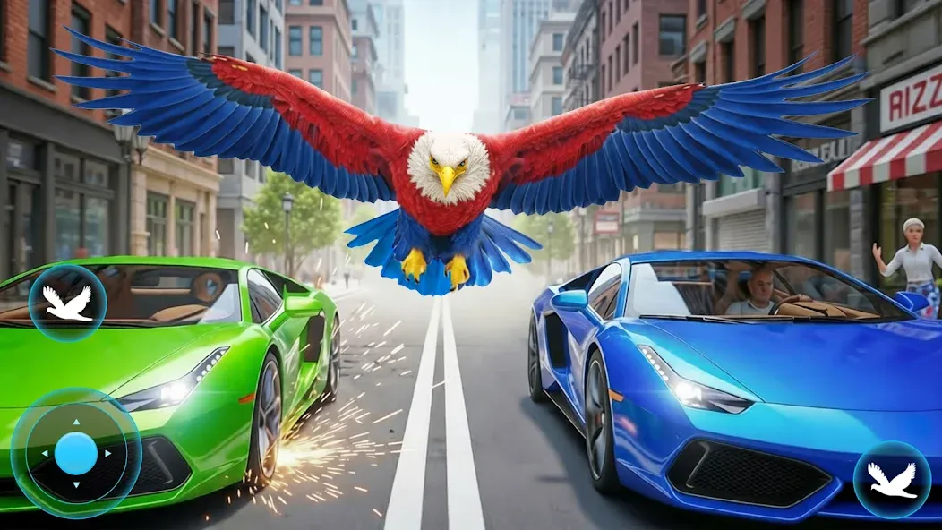 I am Naughty: Flying Sky Bird screenshot 5