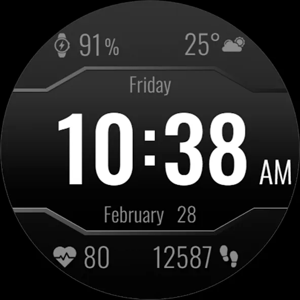 Core Time Watch Face screenshot 5
