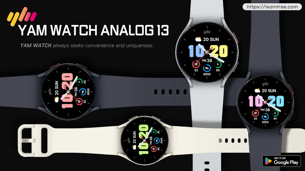 YamWatch Analog 13 screenshot 1