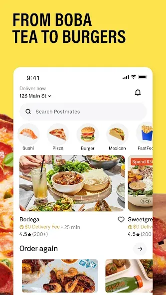 Postmates - 送餐服务 screenshot 2