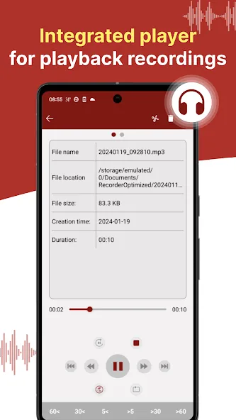 보이스 레코더-프로 레코더 screenshot 6