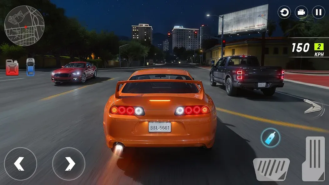Midnight Car Driving Drifting screenshot 1