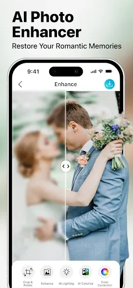 YouCam Enhance: Photo Enhancer screenshot 1