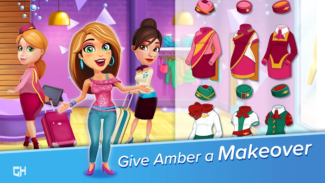 Amber's Airline - 7 Wonders screenshot 3