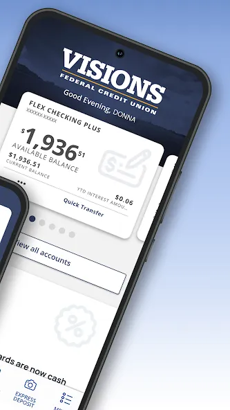 Visions FCU Mobile screenshot 2