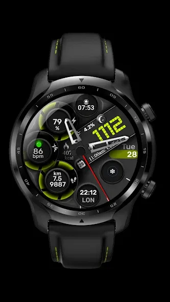 Digital Watch Face CUE097 screenshot 4