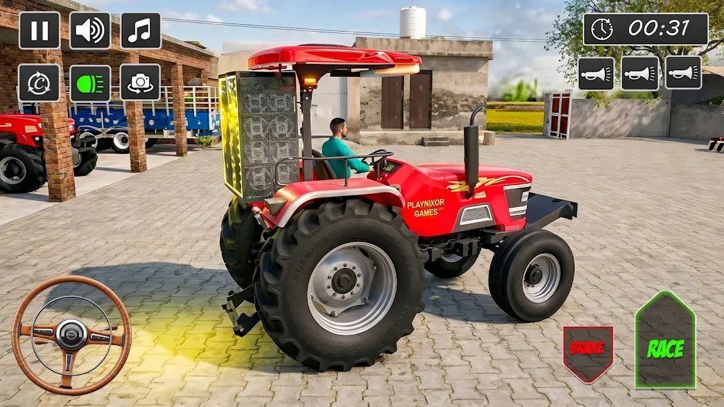Real Farm Tractor Driving Game screenshot 3