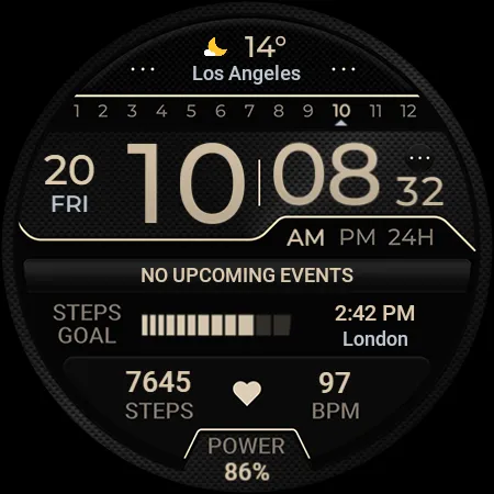 TVV02 Elegant Watch Face screenshot 11
