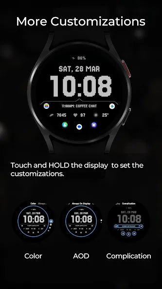 TVV Minimal 9 Watch Face screenshot 5