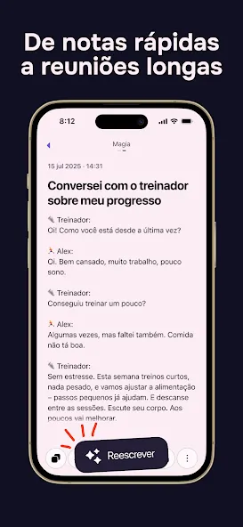 Voz para Texto Claro screenshot 3