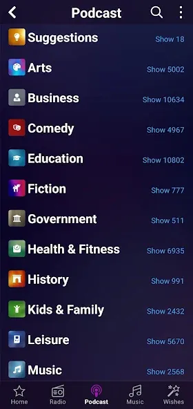 Audials Play: Radio & Podcasts screenshot 6