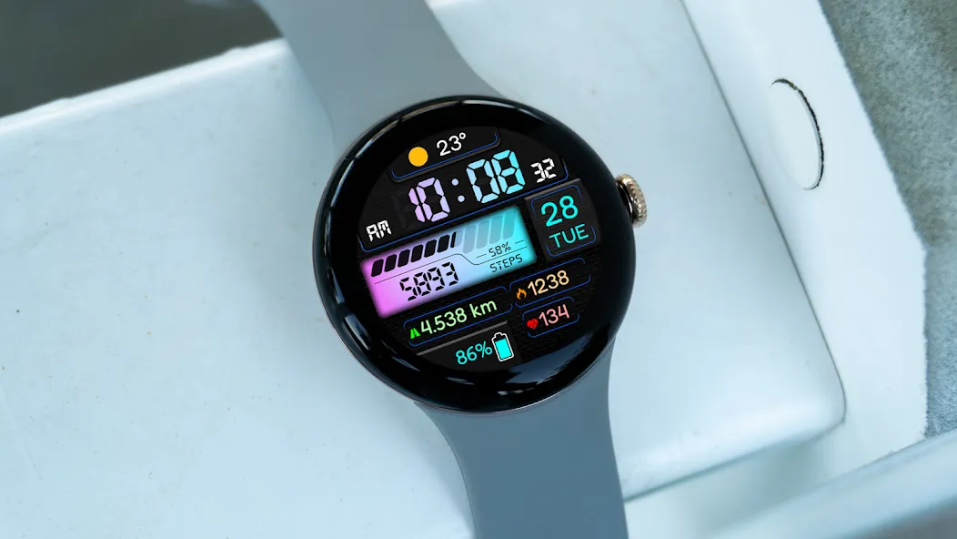 STENADO Sport URX64 Watch face screenshot 7