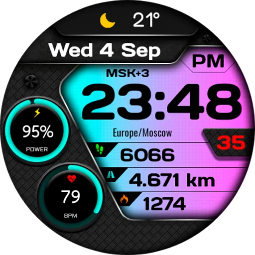 Digital Kelt Watch Face screenshot 21