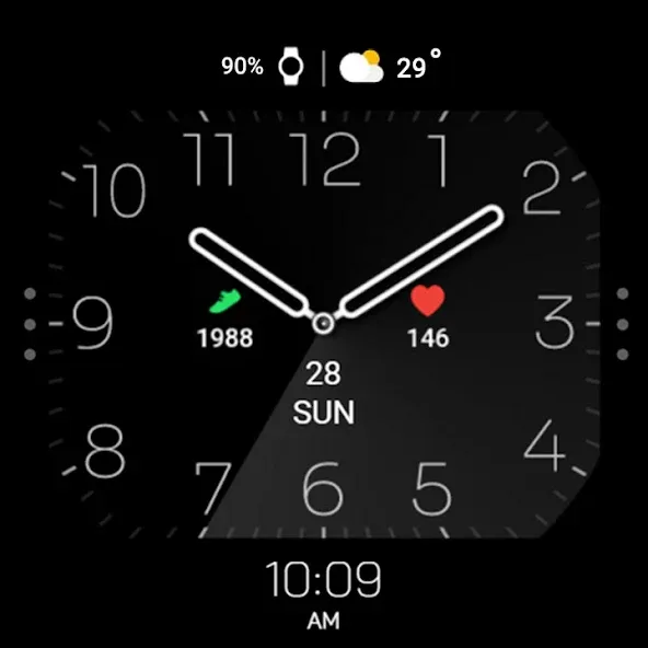 MIMIX Simple Octagon Watchface screenshot 22